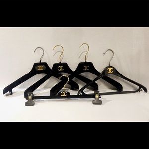 Authentic Chanel hanger assortment